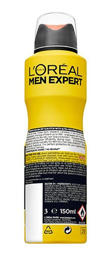 Spray Dedodorant Invincible Sport Men Expert Back Packshot